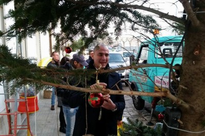 Villa Convento: acceso l’Albero di Natale donato da Monteco - Corriere Salentino