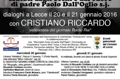 “Gli altri volti della Siria – Il disastro siriano arma contro il dialogo”: mercoledì 20 gennaio presso la Libreria Adriatica - Corriere Salentino
