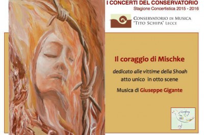 “Il coraggio di Mischke”: al Ducale di Cavallino la fiaba musicale di Giuseppe Gigante per commemorare il "Giorno della Memoria" - Corriere Salentino