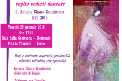 “Madri. Voglio vederti danzare”, il 29 gennaio in Rettorato la presentazione del libro di Antonia Chiara Scardicchio - Corriere Salentino