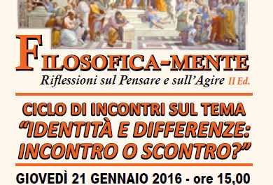 “Filosofica-mente. Riflessioni sul pensare e sull'agire”, secondo appuntamento a Tricase - Corriere Salentino