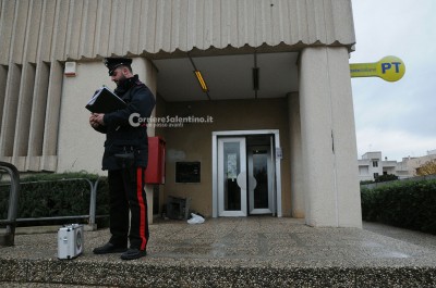 "Colpo" grosso a Tuglie, ladri rubano dal Postamat oltre 71mila euro - Corriere Salentino