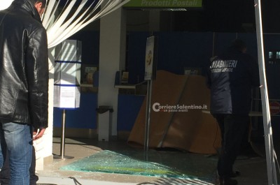 Sradicano Postamat e disseminano la strada di chiodi: "colpo" a Merine - Corriere Salentino