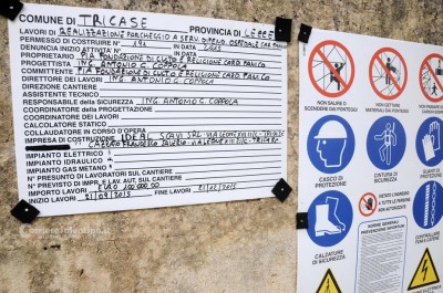 Abusivismo edilizio, scattano i sigilli al cantiere dell'ospedale di Tricase - Corriere Salentino