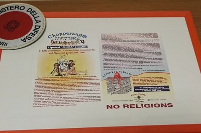 Volantini blasfemi sul sagrato del Santuario di Santa Maria di Leuca nel giorno di Natale: scattano denunce - Corriere Salentino