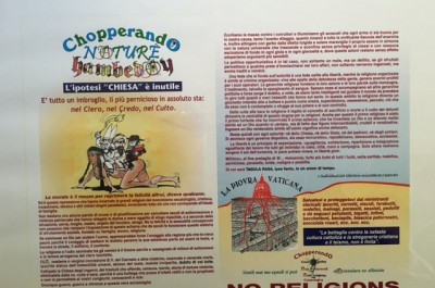 Volantini blasfemi sul sagrato del Santuario di Santa Maria di Leuca nel giorno di Natale: scattano denunce - Corriere Salentino