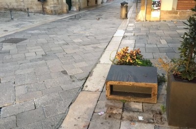 Atti vandalici in centro, Guido: "Pronti a costituirci parte civile con l'amministrazione" - Corriere Salentino