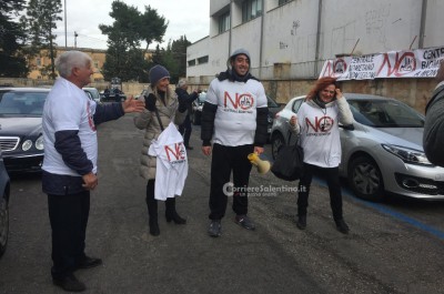 'No' centrale biometano, un centinaio di cittadini di Monteroni protestano a Lecce - Corriere Salentino