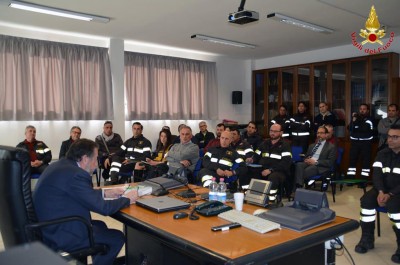 Corso di Polizia Giudiziaria, i vigili del Fuoco di Lecce a lezione dal Procuratore Cataldo Motta - Corriere Salentino