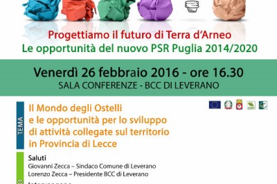“Il mondo degli ostelli", seminario promosso dal Gal Terra d'Arneo - Corriere Salentino