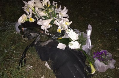 Trepuzzi piange il piccolo Roberto. Fiori e messaggi sul luogo dell'incidente - Corriere Salentino