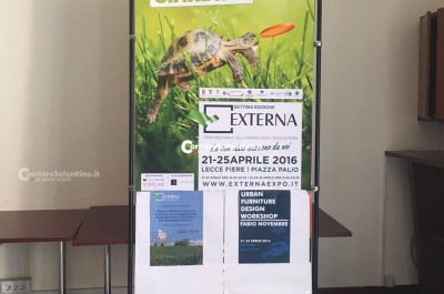 Lecce Fiere ospita la VII edizione di "Externa" dal 21 al 25 Aprile con un workshop e un laboratorio formativo - Corriere Salentino