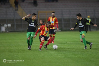 Lecce - Melfi 1 - 1. Caturano in pieno recupero beffa la sua ex squadra - Corriere Salentino