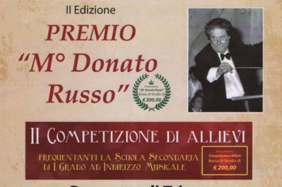 "Premio M° Donato Russo", due Borse di studio del valore di 500 euro per ricordare il Maestro - Corriere Salentino