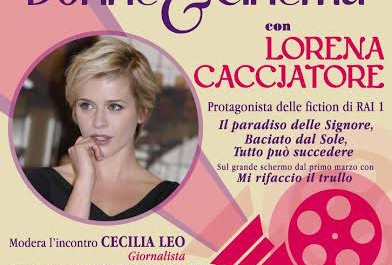 L’attrice Lorena Cacciatore a Sternatia - Corriere Salentino