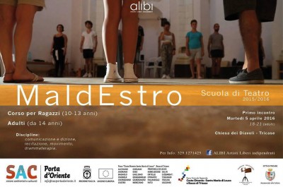 Tricase: ritorna il Laboratorio di Teatro di Alibi - Corriere Salentino
