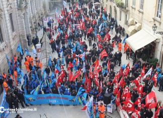 Sciopero trasporti, a Lecce raduno alle 9 del mattino e presidio davanti alla Prefettura