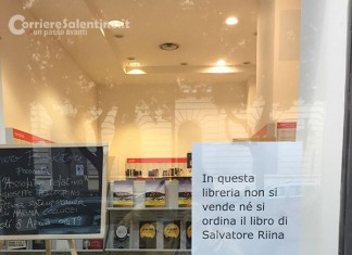 Alcune librerie salentine rifiutano il libro del figlio di Totò Riina
