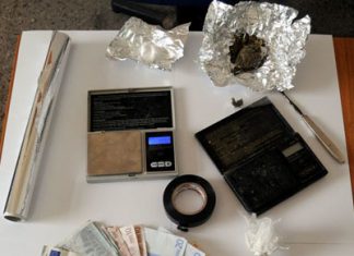 Eroina nascosta nel casco: 30enne condannato a 3 anni ed 8 mesi