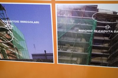 Sicurezza sul lavoro, sindacati presentano una foto-inchiesta su irregolarità nei cantieri leccesi - Corriere Salentino
