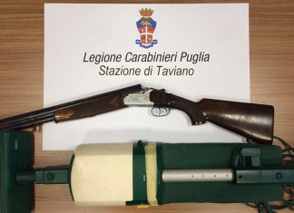 Fucile rubato e altra refurtiva in casa: arrestato