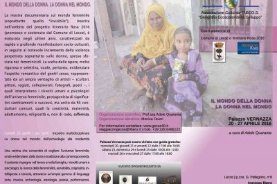 "La donna nel mondo", incontro multidisciplinare per Itinerario Rosa - Corriere Salentino