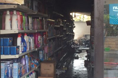 Fiamme nel negozio di detersivi, nube tossica nell'aria: evacuate due abitazioni  - Corriere Salentino