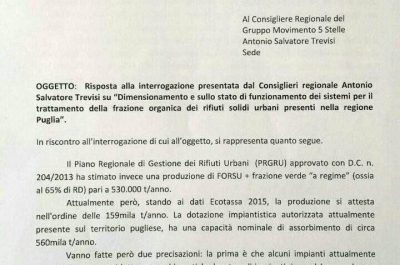 Rifiuti, M5S denuncia sovrabbondanza di Impianti: "Allora cosa c'è dietro la costruzione di nuove strutture?" - Corriere Salentino