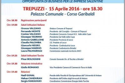"La Valle della Cupa incontra la Turchia", forum d'area a Trepuzzi - Corriere Salentino