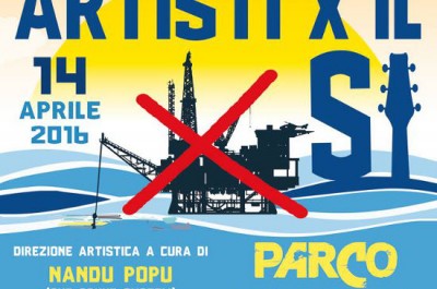 "Difendiamo il nostro mare - Artisti per il Si", Giovedì 14 aprile al Parco Gondar di Gallipoli - Corriere Salentino
