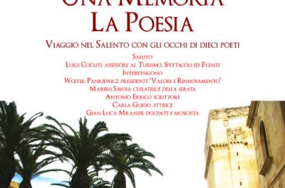 "Una terra, una memoria, la poesia", viaggio nel Salento con gli occhi di dieci poeti - Corriere Salentino