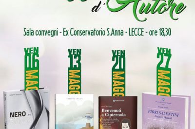 Parte la rassegna letteraria "Maggio d'autore", quattro appuntamenti dedicati alla letteratura locale - Corriere Salentino
