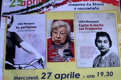 Corsano ha incontrato la storia: la partigiana Lidia Menapace ha presentato i due suoi libri - Corriere Salentino