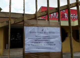 Blitz della polizia, sgomberato il “Terra Rossa”: tre indagati