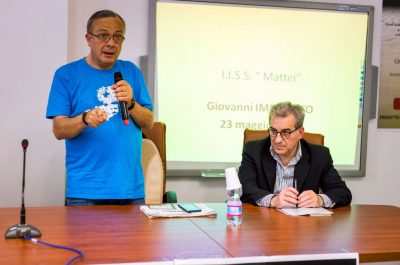 "Cento Passi verso la legalità", gli studenti dell'IISS "Mattei" di Maglie incontrano Giovanni Impastato - Corriere Salentino