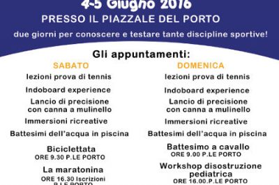 Otranto: al via la V edizione della Giornata nazionale dello sport - Corriere Salentino