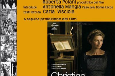 "Cristina da Pizzano - storia di una donna nel Medioevo", dibattito e proiezione del film di Stefania Sandrelli - Corriere Salentino