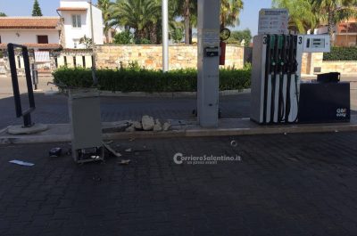 Inseguiti dopo la "spaccata" nell'area di servizio: sfuma il furto alla Q8 - Corriere Salentino