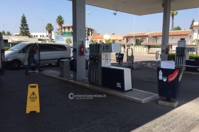 Inseguiti dopo la "spaccata" nell'area di servizio: sfuma il furto alla Q8 - Corriere Salentino