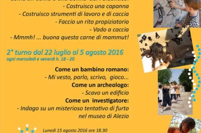 “Vivere come un bambino dell’antichità”: ad Alezio il 2° Campo Archeologivo Estivo - Corriere Salentino