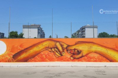 "Il muro che unisce - An urban art project": il murales di via Novara che abbatte le barriere verrà inaugurato stasera - Corriere Salentino