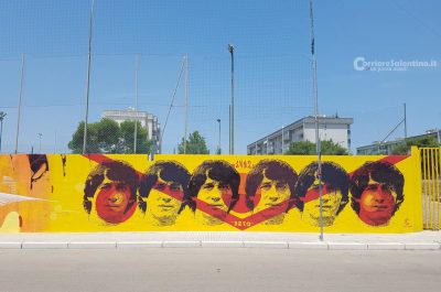 "Il muro che unisce - An urban art project": il murales di via Novara che abbatte le barriere verrà inaugurato stasera - Corriere Salentino