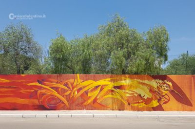 "Il muro che unisce - An urban art project": il murales di via Novara che abbatte le barriere verrà inaugurato stasera - Corriere Salentino
