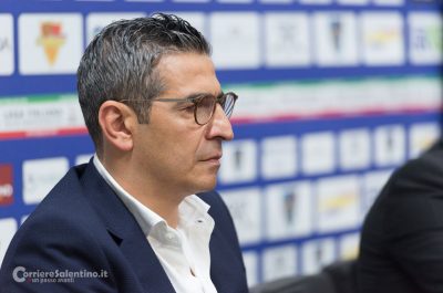 È iniziata l’era Padalino: “Lecce è l’occasione della vita che aspettavo” - Corriere Salentino