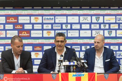 È iniziata l’era Padalino: “Lecce è l’occasione della vita che aspettavo” - Corriere Salentino