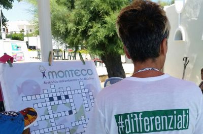 "Differenziati. Anche in spiaggia è la scelta giusta": da Monteco giochi di spiaggia per i bagnanti, oggi al lido York - Corriere Salentino