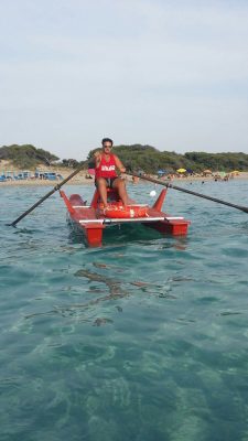 Il bagnino Antonio Tau