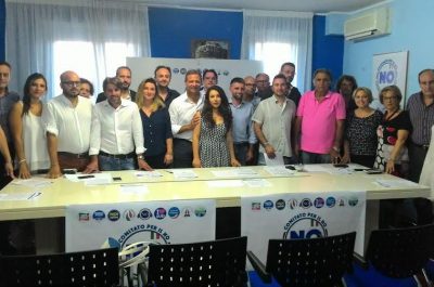 Comitato "No" al Referendum, Pagliaro (FI): "Squadra al completo, pronti per partire" - Corriere Salentino