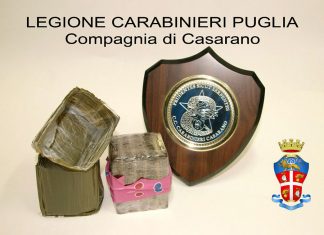 Mezzo chilo di hashish in auto, 25enne arrestato