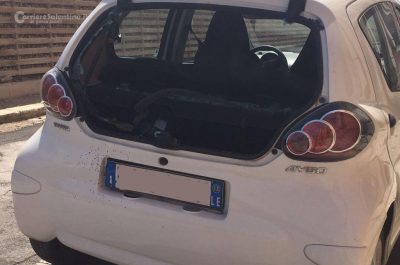 Brusco risveglio a Novoli, fucilate contro l'auto di una 45enne incensurata - Corriere Salentino